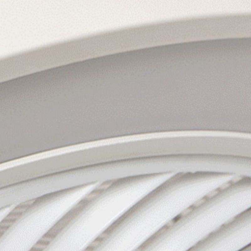 Nordic ausgehöhlte runde Lüfterlampe Metallic Schlafzimmer LED Semi Flush Deckenleuchte