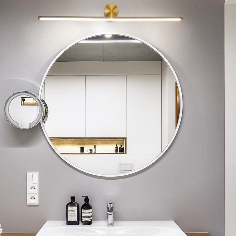 Modern Mirror Front Lighting LED Wall Mounted Light with Silicone Shade