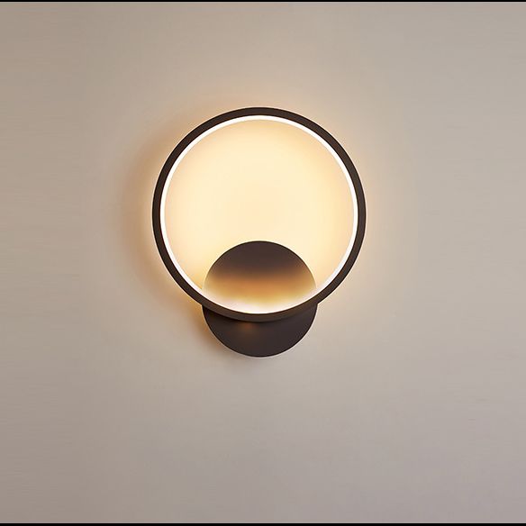 1-licht SCONCE LICT BEWERST MODERNE MINIMalist Style Plastic Sencces