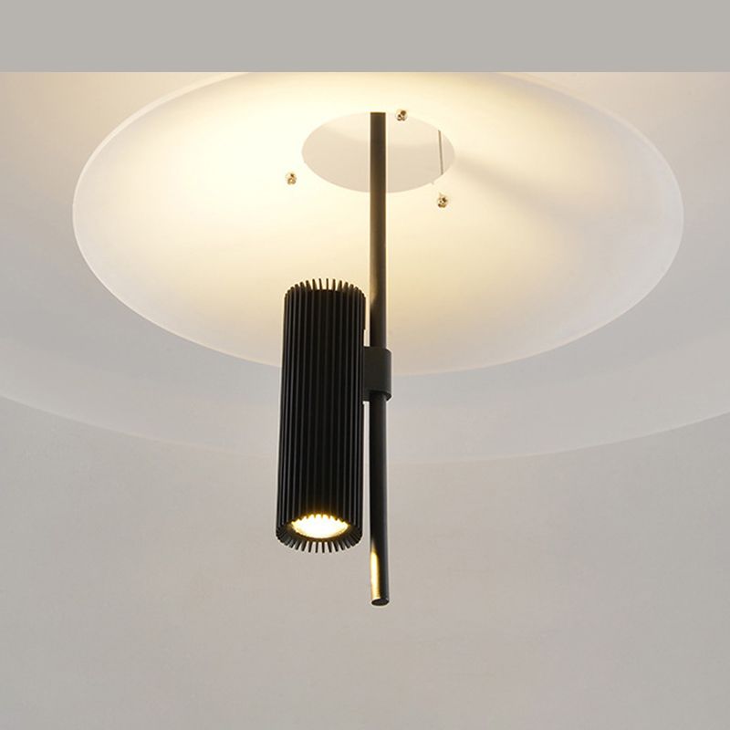 Postmodern Layered Hanging Lamp Fixture Metallic Dining Room Suspension Pendant Light