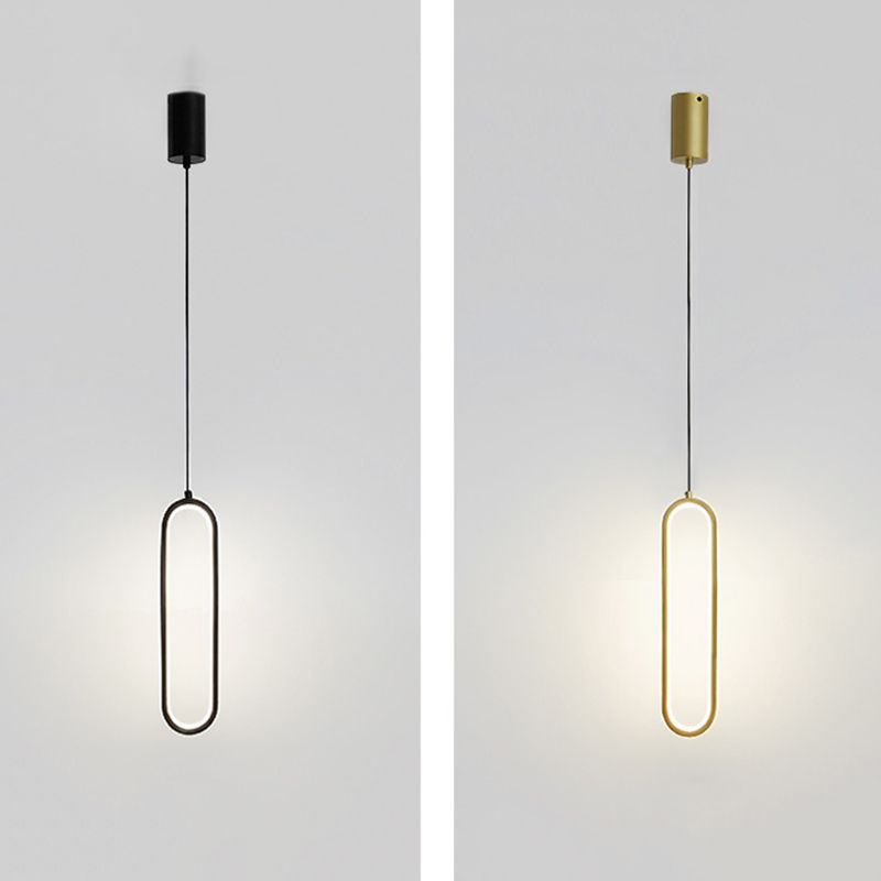 Aluminium -LED LED Linear anheizt Licht im modernen kreativen Stil Kieselgel Deckenleuchte für Wohnzimmer