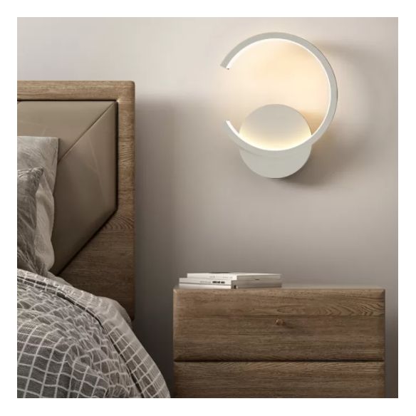 Modern Minimalist style Linear Sconce Light Fixtures Metal Wall Lighting for Bedroom