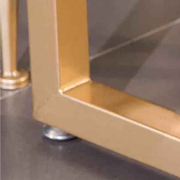 Glam 1/4/7 Pieces Bar Table Set Rectangle Wood Counter Table with High Stools