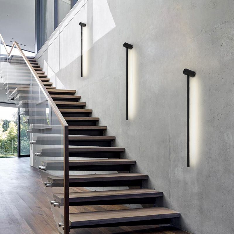 Minimalistische strip Shady Wall SCONCE Moderne stijl metalen wandverlichting voor woonkamer