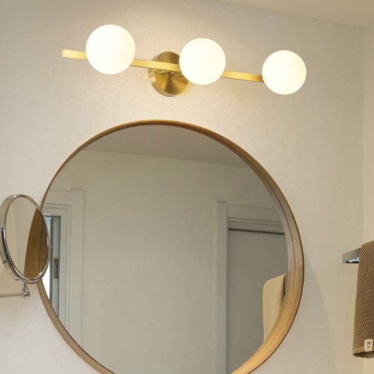 Personalisierte Waschtischwandleuchten moderne LED -Metall -Waschtischlichter für Badezimmer