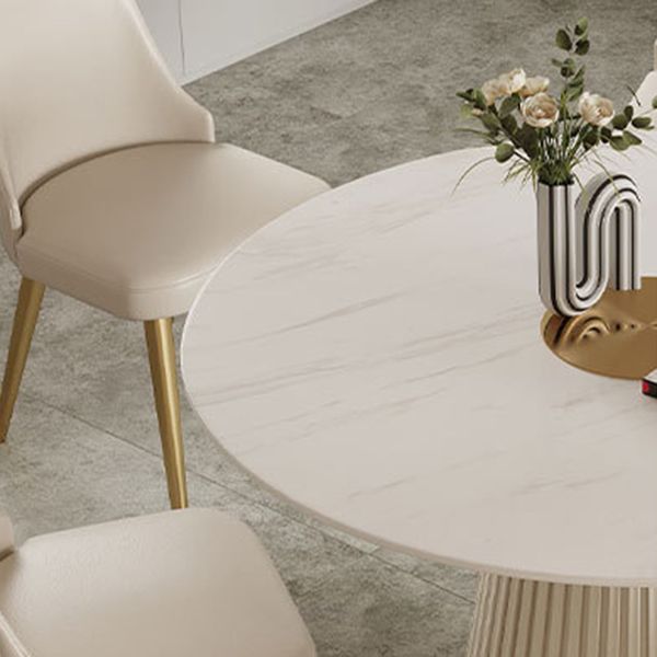Minimalist 1/3/4/57 Pieces Dinette Set Round Dining Room Table Set