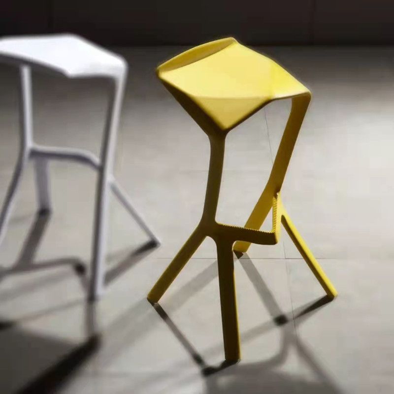 Contemporary Bar-stool Plastic Counter Bar Stool for Kitchen Bar