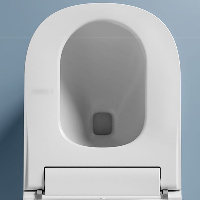 Modern One Piece Toilet Bowl Floor Mounted Urine Toilet with Concealed Tank for Bathroom
