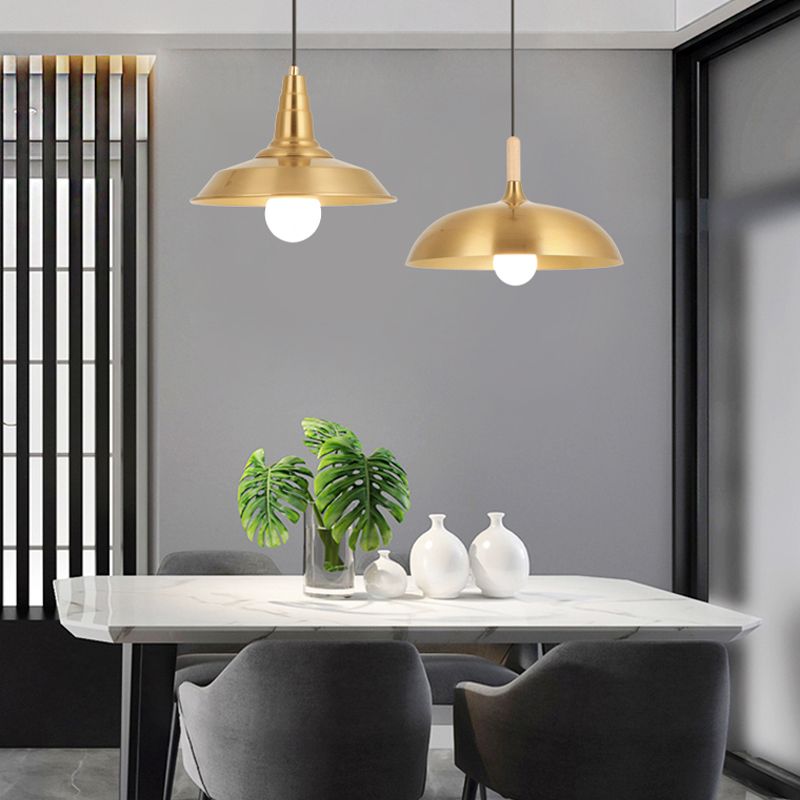 Funzione per illuminazione a sospensione in metallo a sospensione industriale per salotto