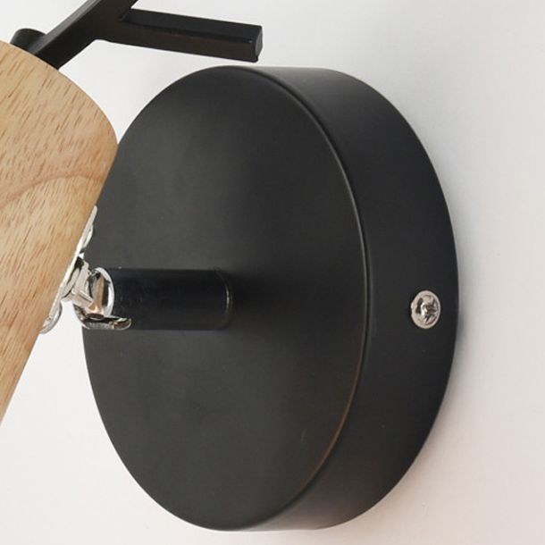 Modern Wall Light Fixture Minimalist Wooden Wall Light Sconce for Bedroom