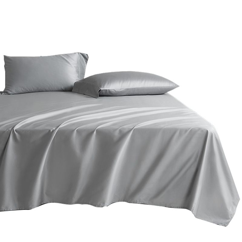 Sheets Pure Color Cotton One Piece Wrinkle Resistant Breathable Bed Sheet