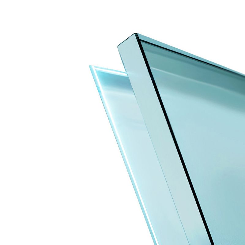 Half Partition Fixed Panel Black Full Frame Waterproof Shower Screen