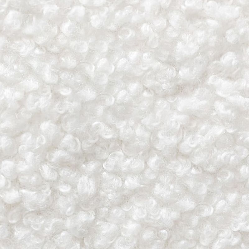 Armless Parsons Chair Wool Chair Fixed Back Chair for Living Room