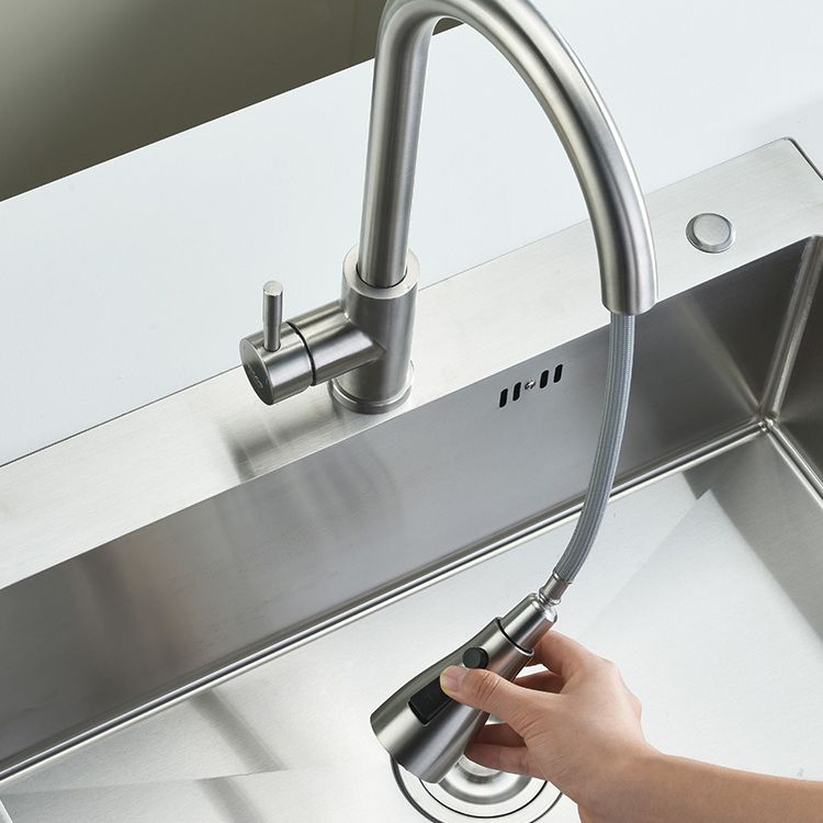 Modern Style Kitchen Faucet High Arc Pull Down Kitchen Faucet