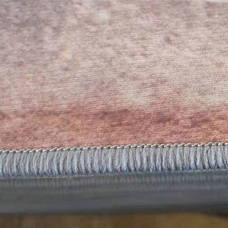 Comfort Plants Pattern Rug Simplicity Modern Rug Polyester Friendly Washable Carpet for Home Decor