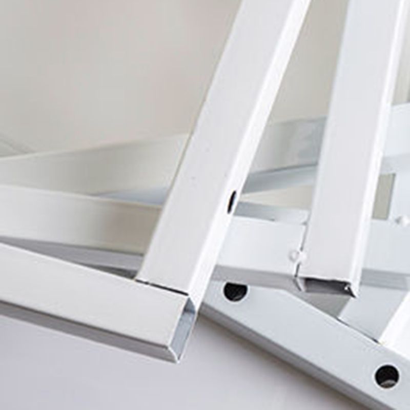 11.8" Wide Ladder Book Shelf Contemporary Style Home Metal Bookshelf