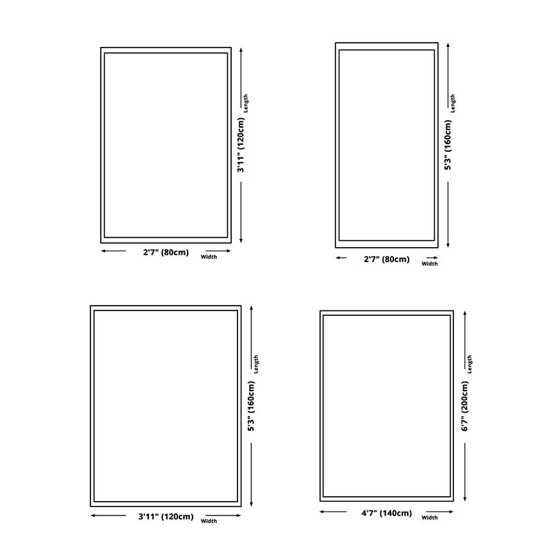 Colorful Yellow Area Rug Splash-Ink Pattern Polyester Area Rug Anti-Slip Backing Rug for Living Room