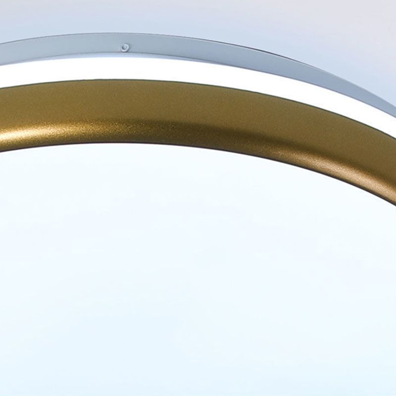 Round Led Flush Mount Ceiling Light Modern Minimalist Macaron Style Living Room Bedroom Corridor Balcony Aisle Energy-saving Lighting