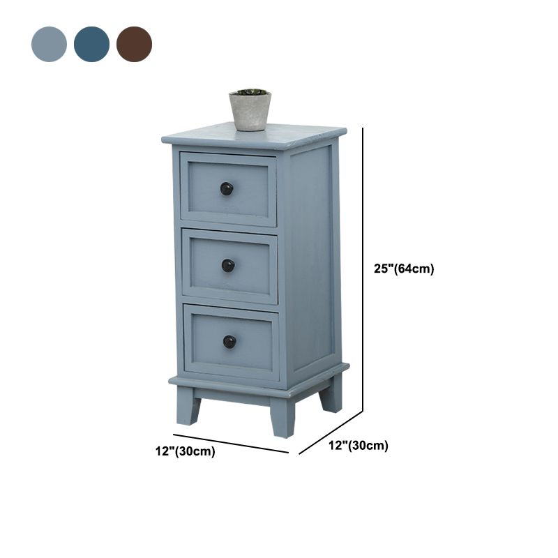 12" W Traditional Wood Lingerie Chest Vertical Storage Chest with Drawers