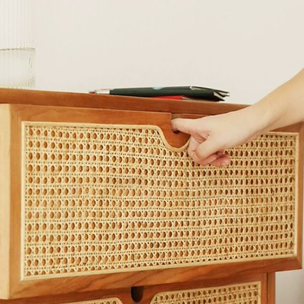 Modern Storage Chest Dresser Wooden Storage Chest with Drawers