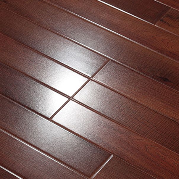 Modern Laminate Flooring Click Lock Scratch Resistant with Wax Coating