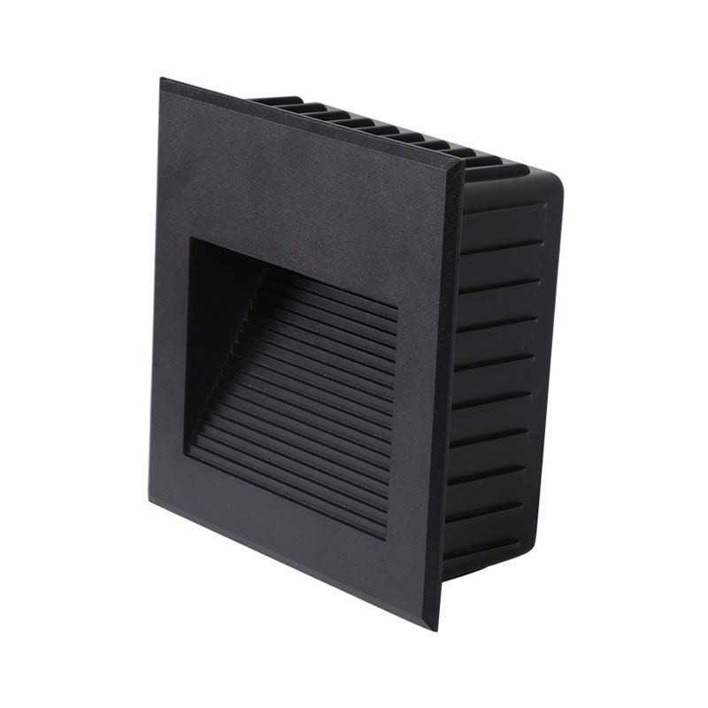 Aluminium quadrilatère de paroi encastrée