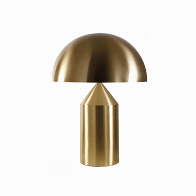 Lampe de table en forme de dôme de style contemporain 1 lampes de table de nuit légères pour chambre à coucher