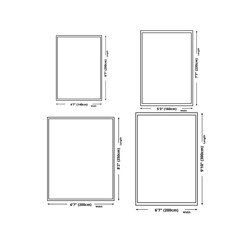 Brown Casual Carpet Polyester Color Piece Carpet Non-Slip Backing Carpet for Home Decor