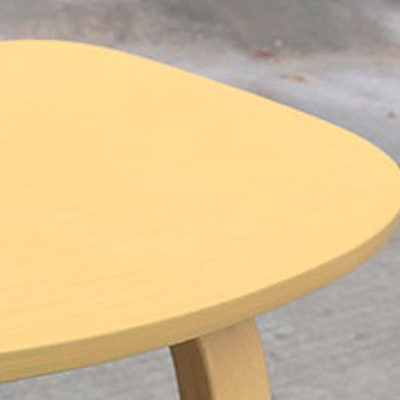 Moderner armloser Thekenhocker aus Holz, Restaurant-Barhocker mit Holzsitz und Pedal