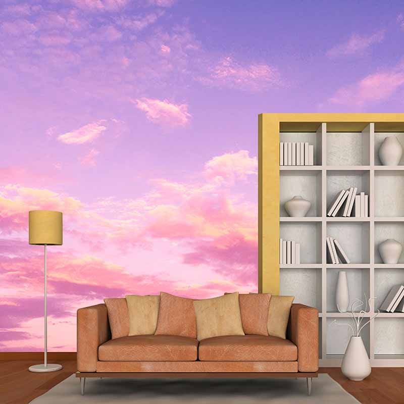 Decorative Wall Mural Wallpaper Setting Sun Sitting Room Wall Mural