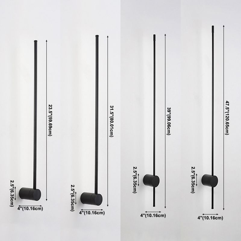 Lineare Wandbeleuchtung Merkmale moderner Metall 1 Lichtwandbeleuchtung