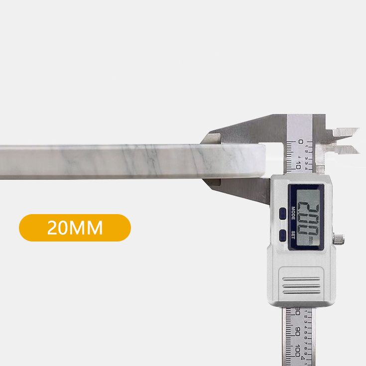 Marble Dining Table Luxury Style Single Pedestal Base Table for Dining Room