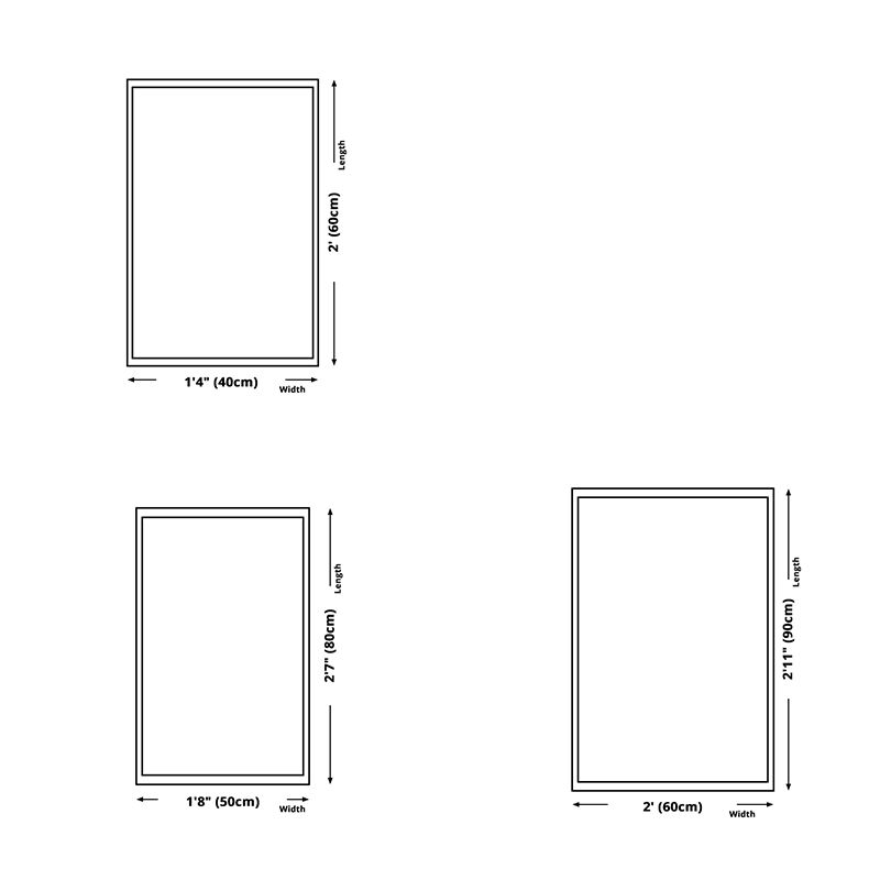 White Casual Indoor Rug Polyester Geometric Rug Washable Area Rug for Living Room