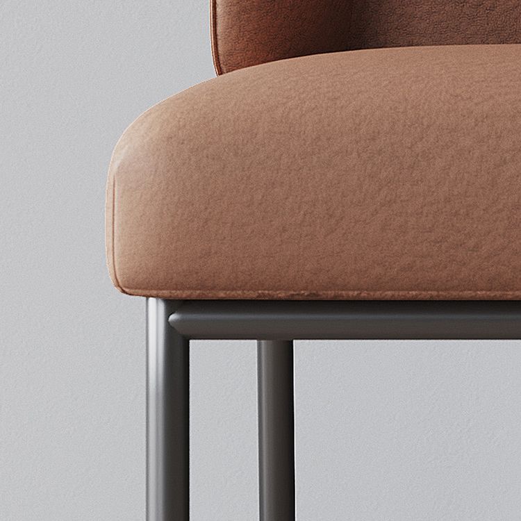Upholstered Side Chair Modern Wingback Side Chair for Dining Room