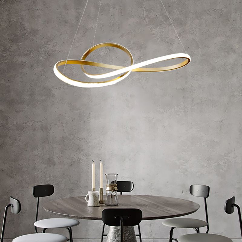 Lampadella a spirale Lightier Light Modern Metal 1 Light Lightier Aiughting