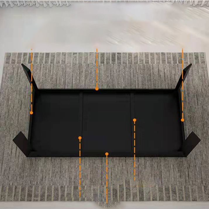 Rectangle Solid Wood Dining Table Modern Style Kitchen Dining Table