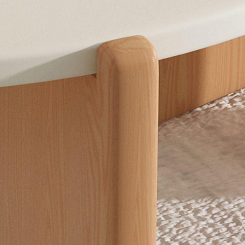 3 Legs Coffee Table Set Modern No Distressing Round Wood Coffee Table