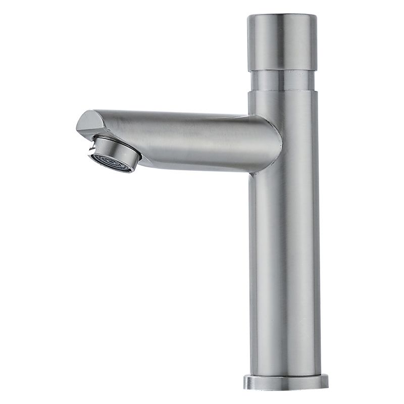 Modern Low Arc Sink Faucet with Single Handle Bathroom Sink Faucet