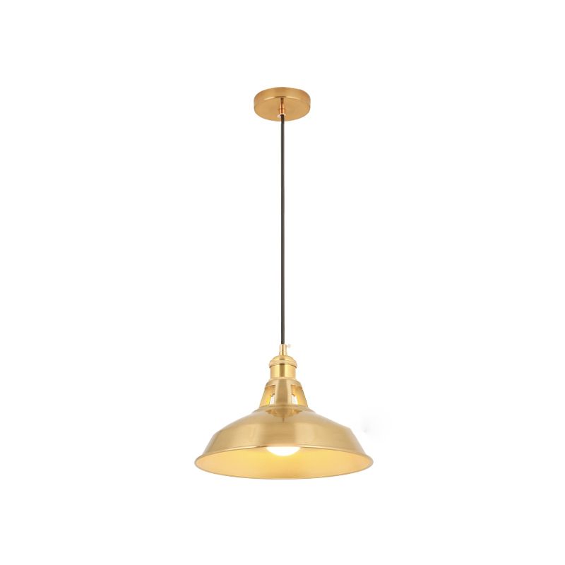 Funzione per illuminazione a sospensione in metallo a sospensione industriale per salotto