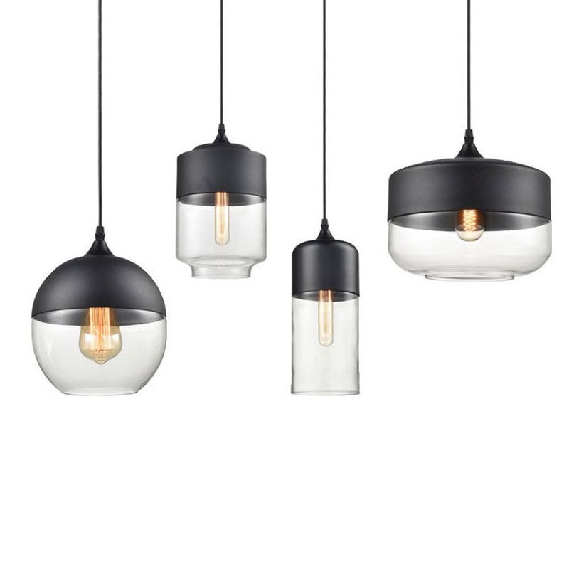 1 luminaires suspendus légers de style rétro de style industriel suspendu pour bar