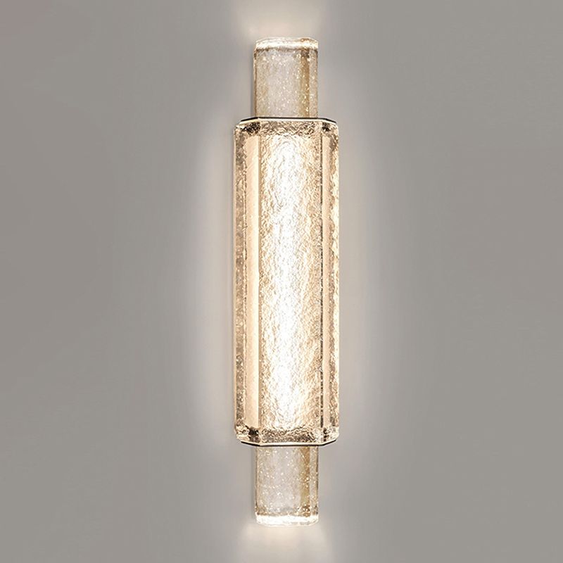 Transparent Crystal LED Sconce Light Post-modern Style Home Decorative Wall Mount Lamp