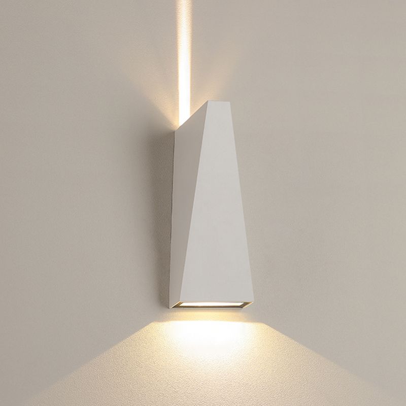 Lámina de montaje de pared de aluminio de pared de estilo geométrico de estilo geométrico en blanco y negro en blanco y negro