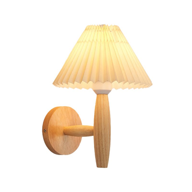 Contemporary Wall Light Wood Lighting with Shaded for Room Restaurant