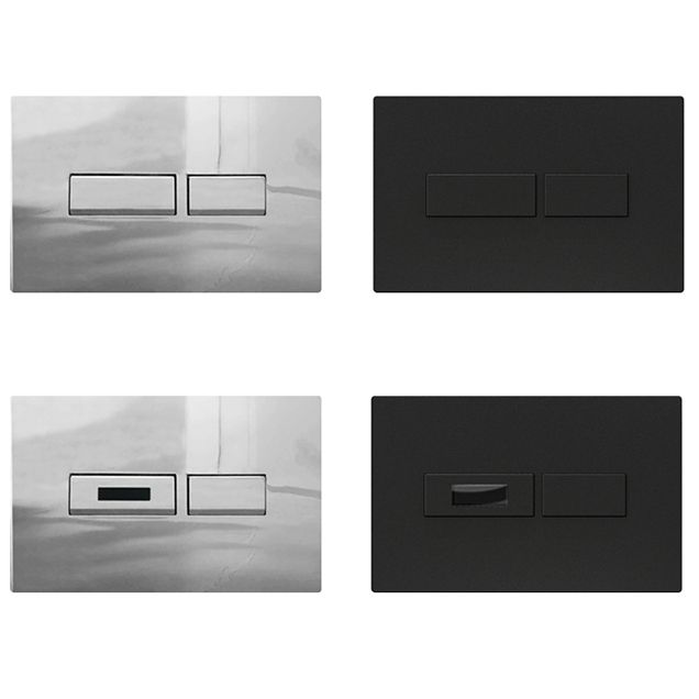 Wall Mount All-In-One Toilet Bowl Porcelain Contemporary Flush Toilet