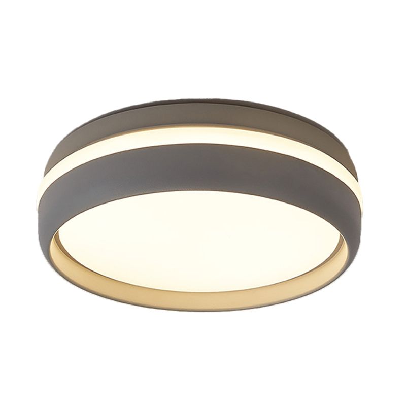 Metal Ceiling Mount Light Fixture Circle Modern Ceiling Light Fixture