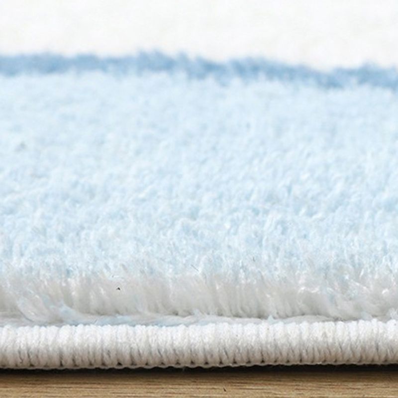 Modern Apricot Carpet Washable Carpet Polyester Carpet with Non-Slip Backing