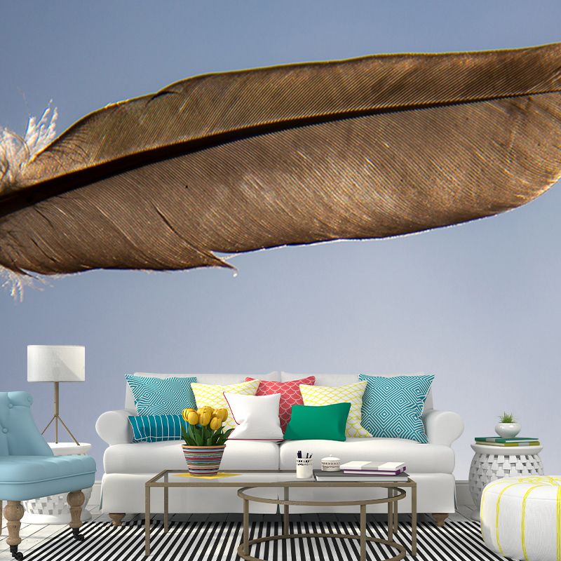 Plumage Wall Murals for Sleeping Room, Moisture Resistant, Personalised Size