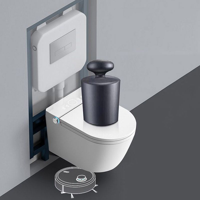 Modern Wall Mount Urine Toilet Siphon Jet Toilet Bowl with Toilet Seat
