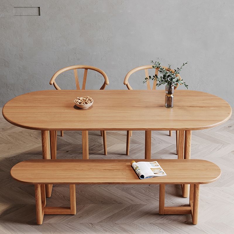 Table à manger en bois massif simplicité table de restauration pour salle à manger