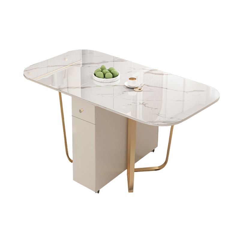Rectangle Shape Contemporary 1/3/5 Piece Dining Room Table Set